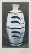 * Bernard Leach [1887-1979]- Fish Vase,:- photo-lithograph,