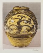 * Bernard Leach [1887-1979]- Tree Vase,:- photo-lithograph,