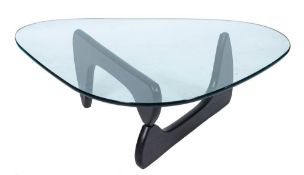 After Isamu Noguchi [1904-1988], a model IN-50 coffee table,