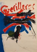 * Paul Rebeyrolle [1926-2005]- Guerilleros,:- lithograph signed and numbered 7/150, 78 x 55cm,