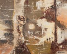 * Hanna Hahlo [20th Century]- Evening In The Country,:- signed, oil on board, 48 x 60cm.