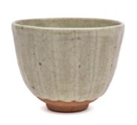 *Katherine Pleydell Bouverie [1895-1985] a stoneware cut sided bowl: of footed circular form under