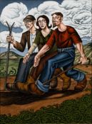 * David Brooke [Contemporary]- We Go Walking,