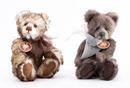 Two Charlie Bears designed by Isabelle Lee,