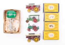 Lesney Models of Yesteryear. A boxed group of four: comprising No. 1 Traction Engine.