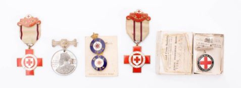 British Red Cross Proficiency Medal for Nursing: and British Red Cross Proficiency Medal for