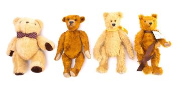 A Deans Rag Book Company 'Ronnie' golden plush Teddy bear: No, 824/1000,