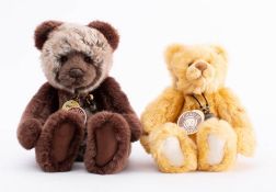 Two Charlie Bears designed by Isabelle Lee,