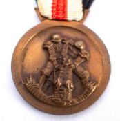 A Third Reich period Russian Front Spanish Volunteer's Medal: together with a German/Italian North