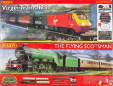 Hornby HO/OO set R1023 'Virgin Trains 125': together with set R1167 'The Flying Scotsman'