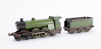 Bing O Gauge 4-4-2 locomotive and tender No 1442 'Atlantic': electric,