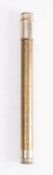 A single draw telescope by Ross, London: signed to tube ad numbered '25082'.