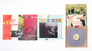 BRITISH TRAD JAZZ, SKIFFLE, OTHER Five Ken Colyer albums (3 x12 inch,