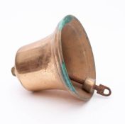 A WWII Air Ministry issue bronze scramble bell, dated 1943:, stamped with date,