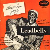 BLUES Two Leadbelly Albums: one 12 inch and one 10 inch (The Saga of,