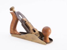 An all brass smoothing plane by GTL: