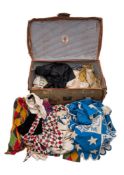 A collection of early 20th century children's costumes: including Harlequin costume,