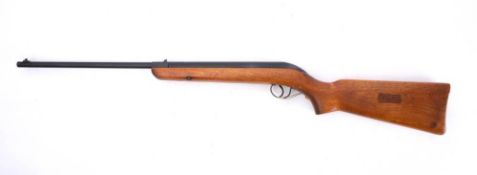 A BSA Cadet .177 calibre air rifle: serial number B55467, on a plain beech semi-pistol stock.