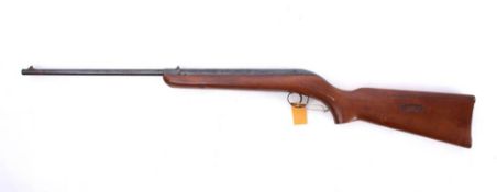 A BSA Cadet .177 calibre air rifle: serial number B47464, on a plain beech semi-pistol stock.