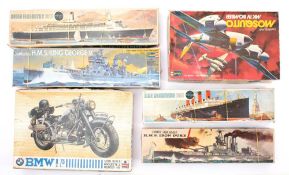 Airfix, Tamiya and others.