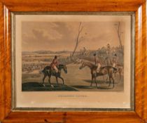C Hunt after Alken [19th Century] - A set of four fox hunting coloured engravings,
