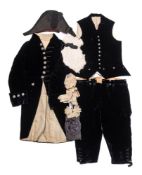 A Victorian gentleman's Court dress for Charles Graham Sidey The Lord Provost of Perth: