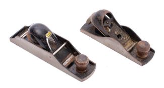 A Stanley No.130 double ender block plane: together with a Stanley No.