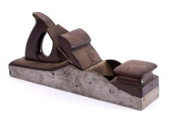 An open throat router by Lund, London: stamped as per title, with Ward iron ,