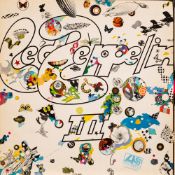 Rock & Pop LPs: Led Zeppelin: II Atlantic (green/orange label) K40037 Led Zeppelin: III (wheel
