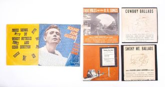 USA FOLK & COUNTRY Six early Country albums including three by Woody Guthrie,