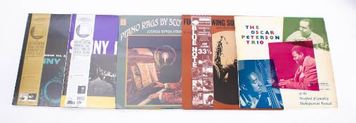 MODERN JAZZ Six 12 inch LPs by Oscar Peterson, Joshua Rifkin, Sam Rivers, Sonny Rollins,