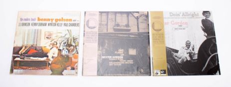 MODERN JAZZ Three Albums - Benny Golson (Riverside label) and two Dexter Gordon: (Blue Note