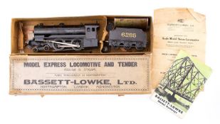 A Bassett Lowke O gauge live steam 4-4-0 Enterprise locomotive,