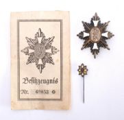 A German Hamburg Cross,