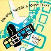 BLUES A very early UK issue Sonny Terry and Brownie McGhee 12 inch LP: Sonny Terry And Brownie