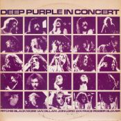 Rock & Pop LPs: Deep Purple: In Concert DBL G/Fold Harvest SHSP 412 1/2 Deep Purple: In Rock