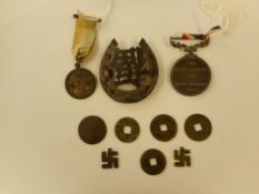 An Edward VII Army Long Service and Good Conduct medal to '20727 QM SJT W D Orr RE',