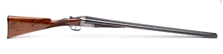 Arthur Allan (Glasgow) A 12 Bore s/s boxlock non-ejector shotgun: 30 x 2 1/2 inch barrels,