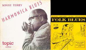 BLUES Two early Sonny Terry records,