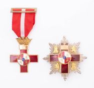 A Spanish Order of Military Merit: together with Star to the Order of Military Merit (2).