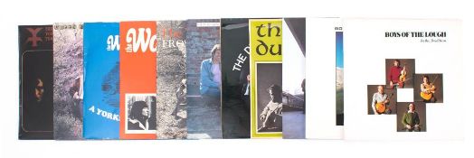 BRITISH FOLK MUSIC A collection of 11 British Folk Music 12 inch LPs including early issues by The