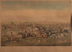 F C Lewis after Alken- The Quorn Hunt,:- set of four engravings, each 39 x 53cm,