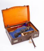 A group of four silver gilt Masonic jewels: together with a collection of Masonic regalia and a