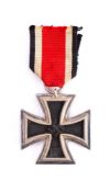 A WWII Iron Cross Second Class: dated 1939 with ribbon.