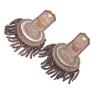 A Major-General's set of epaulettes:.