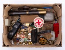 A collection of various militaria: including a Mk.