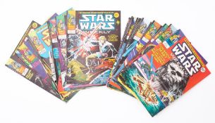 Marvel 'Star Wars Weekly' (1978 UK edition) issue 1-13 complete and 14-27 incomplete: together with