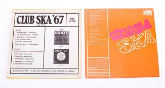SKA LPs Two early Ska Hits compilation albums: Club Ska '67 vol 2: Various Artists WIRL