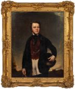 Circle of Sir John Watson-Gordon [1790-1864]- Portrait of Alexander Graham,