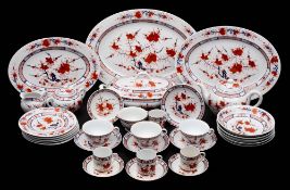 An extensive modern service of Chinese porcelain tableware: comprising dinner,